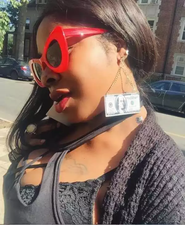 Controversial Actress, Afrocandy And Her Cleavage Step Out In Style (Photos)